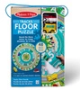Puzzle podłogowe układanka z torem i pojazdami z napędem Trasa wzdłuż wybrzeża liter i cyfr 48 el. Melissa & Doug 31008