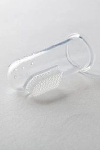 Jack N'Jill, Szczoteczka Silikonowa na Palec do Czyszczenia Ząbków 6-12 miesięcy, 2-PACK