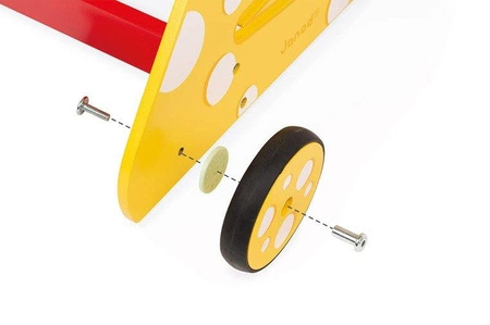 Wielofunkcyjny pchacz edukacyjny Kot, Janod