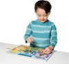 Drewniana tablica motoryczna 13785-Melissa & Doug, zabawki rozwijające umiejętności manipulacyjne