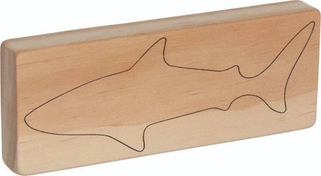 Rzeźby z drewna półfabrykaty 58475-Goki, zabawki kreatywne dla dzieci