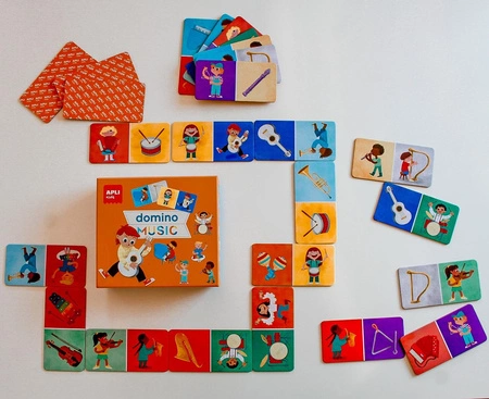 Gra Domino Expressions Apli Kids - Muzyka