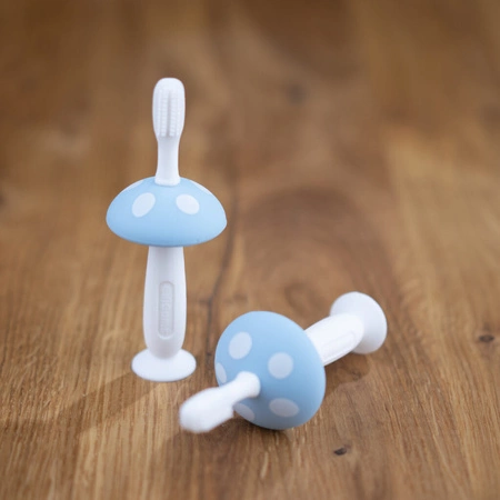 Szczoteczka gryzak niebieska 3w1 Giligums