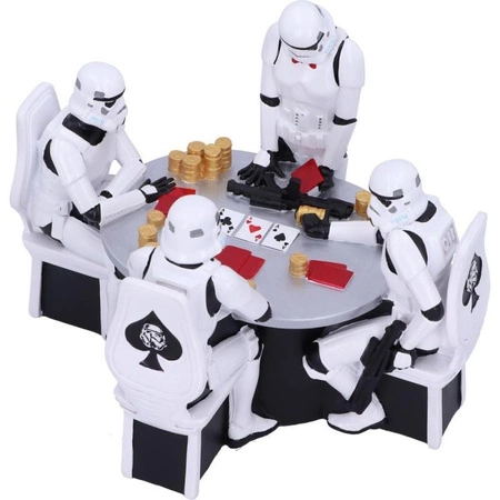 Poker Stormtrooper Diorama Figurka Star Wars