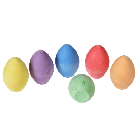 Kolorowa kreda dla dzieci w kształcie jajek, Rex London