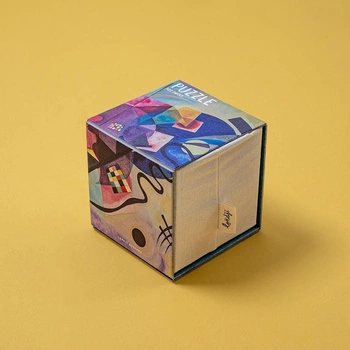Puzzle Cube Kandinsky Gelb-Rot-Blau | Londji®