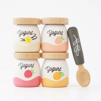 Zestaw Zabawkowy Jogurtów - 5 Elementów Le Toy Van