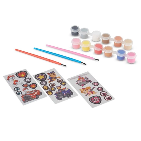 Zestaw figurek do malowania Psi Patrol Craft Kit - Pup Figurines Melissa and Doug 33265