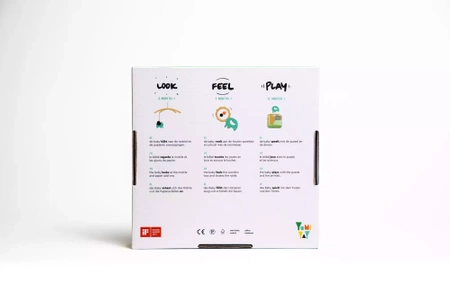 Yumi Yay - 3w1: karuzela nad łóżeczko, drewniane zabawki, układanka