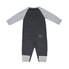 Juddlies Organic Raglan Pajacyk Black S