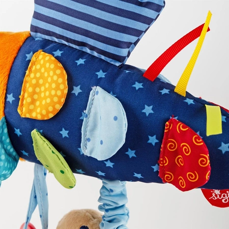 Zabawka aktywnościowa Rybki szeleścik grzechotka gryzak piszczałka sigikid