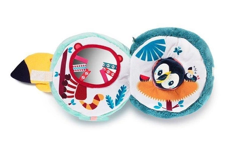 LILLIPUTIENS Przytulanka aktywizująca wielofunkcyjna Tukan Pablo 9 m+