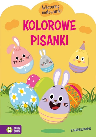 Kolorowe pisanki. Wiosenne malowanki