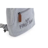 Childhome Plecak dziecięcy My First bag Kanwas Szara