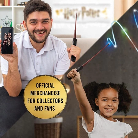 Różdżka Harry Potter Deluxe Lumos - Harry (długość: 35 cm)