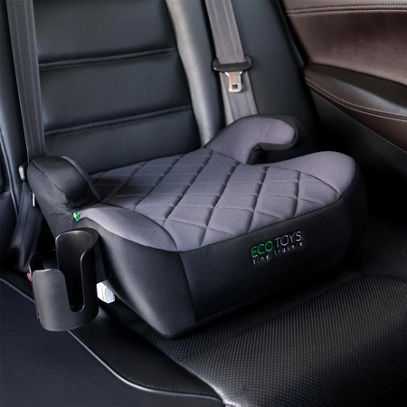 Podkładka ISOFIX samochodowa siedzisko dla dzieci i-SIZE uchwyt na napoje wzrost 125-150 cm ECOTOYS