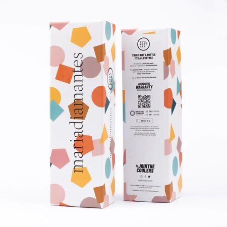 Cool Bottles Butelka termiczna 500 ml Triple cool Xclusive Messy Gemstones