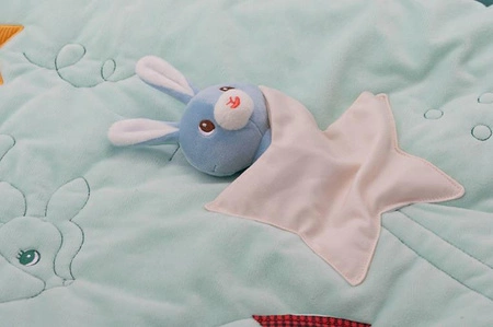 LILLIPUTIENS Aktywizująca mata do zabawy i śpiwór 2w1 Sarenka Stella 0 m+