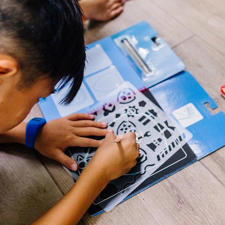 Zdrapywanka z rysikiem Psi Patrol Scratch Art Pad – Skye Melissa and Doug 33260