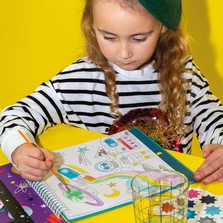 Kosmos Kolorowanki Maluj po Numerach z Farbkami