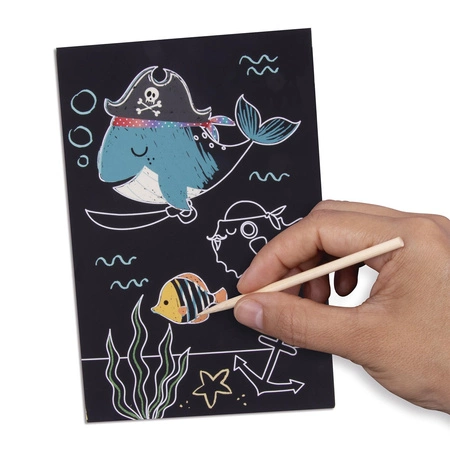 Mini wydrapywanki Apli Kids - Piraci z oceanu