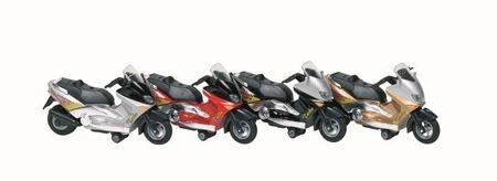 Skuter "Turbo", światło, dźwięki, napęd, 12125-Gollnest&Kiesel, pojazdy dla dzieci