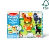 Drewniana układanka z figurkami zwierząt Melissa & Doug 13724