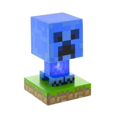 Lampka Minecraft naładowany Creeper