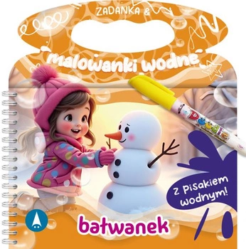 Bałwanek. Zadanka & malowanki wodne