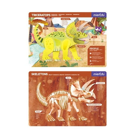 mierEdu Zabawa magnetyczna - Triceratops ME0545