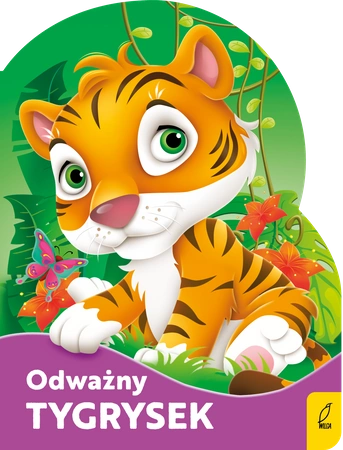 Odważny tygrysek. Wykrojnik