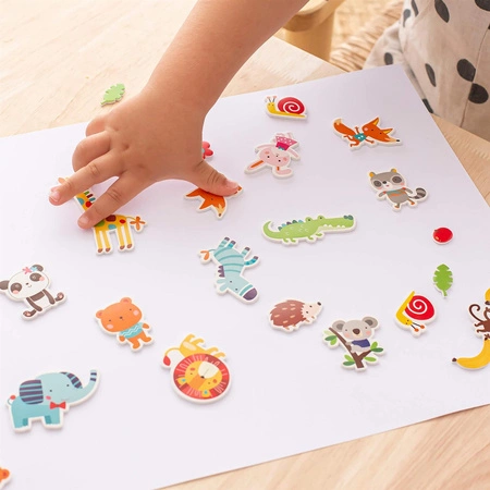 Naklejki z pianki EVA Apli Kids - Zwierzęta 24 szt.