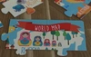 Puzzle XL Apli Kids - Mapa świata 3+