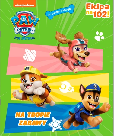 Na tropie zabawy! Psi Patrol. Activity z naklejkami