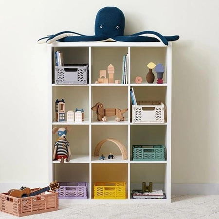 3 Sprouts Skrzynka na Zabawki Składana Large Clay