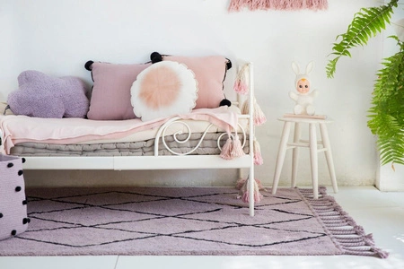 Lorena Canals Girlanda Pom Pom Tie-Dye Pink