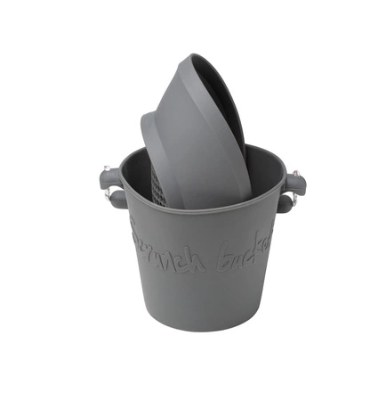 Silikonowe Sitko do piasku Scrunch - Ciemny Szary