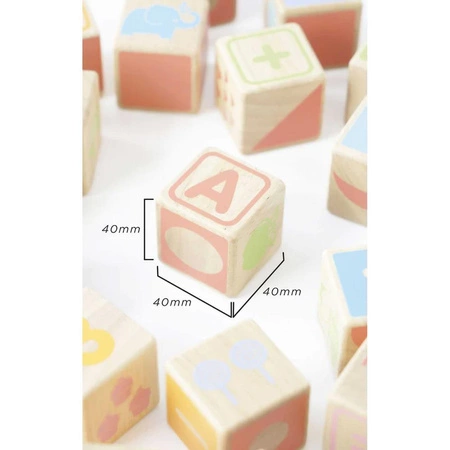 ABC Drewniane klocki z literkami Le Toy Van