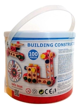 Zestaw konstrukcyjny - 100 elementów