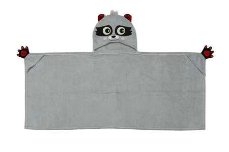 Zoocchini Ręcznik dla Dziecka z Kapturem Szop Pracz