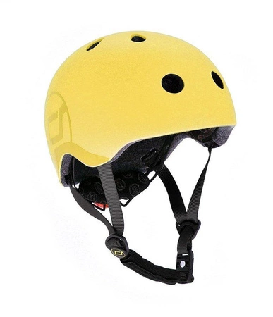 SCOOTANDRIDE Kask S-M dla dzieci 3+ Lemon
