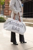 Childhome Torba Mommy bag Kanwas Szara