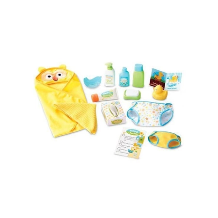 Mine to Love - zestaw do pielęgnacji i kąpieli lalek 41703-Melissa & Doug, akcesoria dla lalek