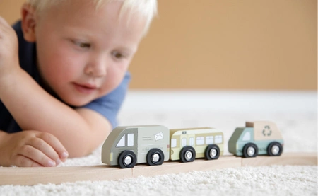 Little Dutch Zestaw 9 pojazdów LD4492