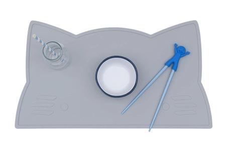 Silikonowa podkładka Kotek We Might Be Tiny - Grey