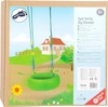 Huśtawka opona zielona 10875-Small Foot, zabawy w plenerze