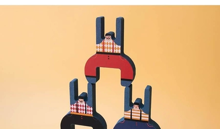 Drewniana równoważnia Bracia Akrobaci | Londji®