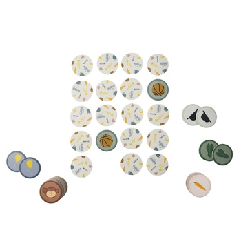 Zwierzęta gra memorki 48 kart