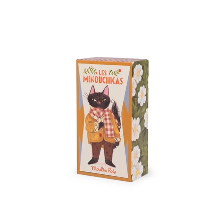 Kotek LÉON w ozdobnym pude. LES MINOUCHKAS 681028