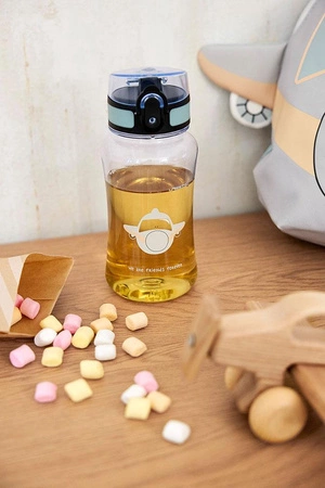 Lassig Butelka - bidon tritanowa 420 ml Tiny Drivers Samolot